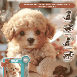 Home realistyczny interaktywny szczeniak robot – miękka pluszowa zabawka (1+1 gratis)