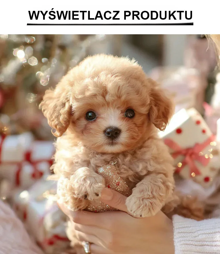 realistyczny interaktywny szczeniak robot – miękka pluszowa zabawka (1+1 gratis)